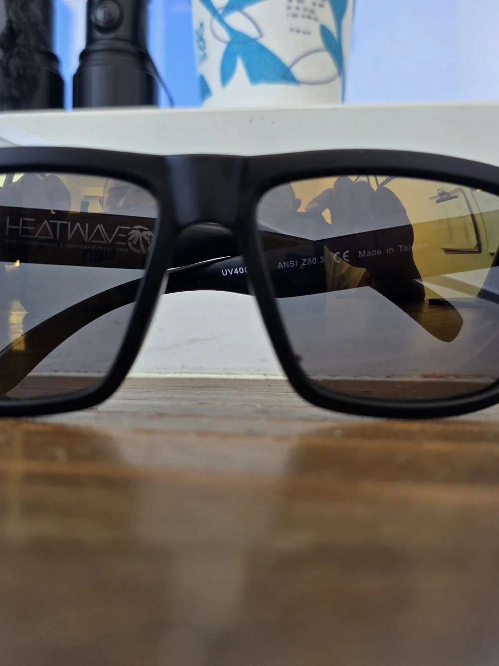 Heatwave Gold Mirrored Sunglasses